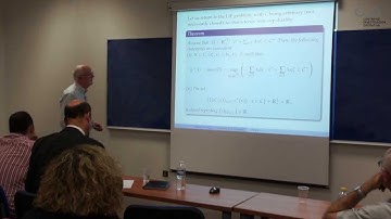 OVA2013 5th Seminar at CIO-UMH: Talk4 Prof. Marco A. López