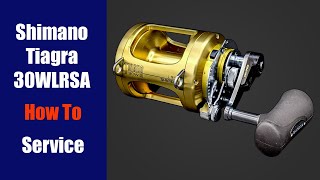 Ultimate Guide to Servicing Your Shimano Tiagra 30WLRSA Fishing Reel