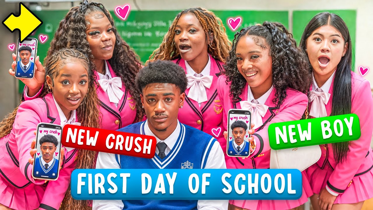 The GROUP CHAT Has A CRUSH On The NEW BOY