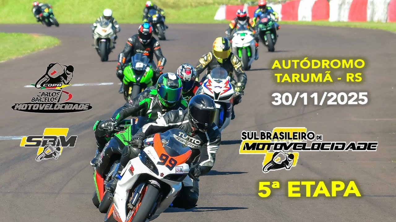 SUL BRASILEIRO DE MOTOVELOCIDADE - Etapa 6 - Autódromo de Tarumã RS 30.11.2025