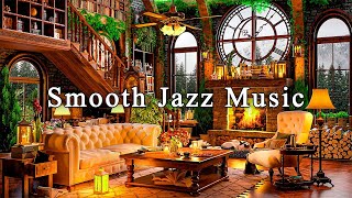 Smooth Jazz Music & Cozy Coffee Shop Ambience to Work, Study, Focus☕Relaxing Jazz Instrumental Music screenshot 1