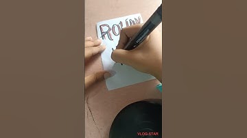 Rohan name logo design #shorts #ytshorts