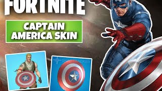 **leaked skin trailer** Captain america skin leaks in season 3 fortnite | Captain america skin item