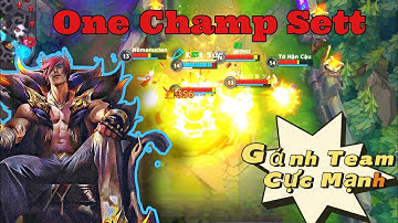 LMHT Tốc Chiến : ONE CHAMP SETT GÁNH TEM CỰC MẠNH Ở RANK KIM CƯƠNG - LÝ DO NÊN ĐÁNH SETT ĐỂ LEO RANK