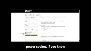 How To Video: Booking a Study Space