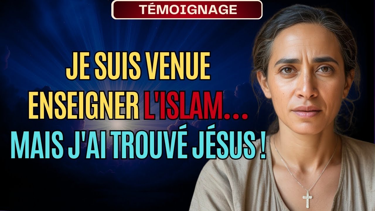 Envoyée pour enseigner l'islam, elle a rencontré Jésus | Témoignage puissant d'une ex-musulmane
