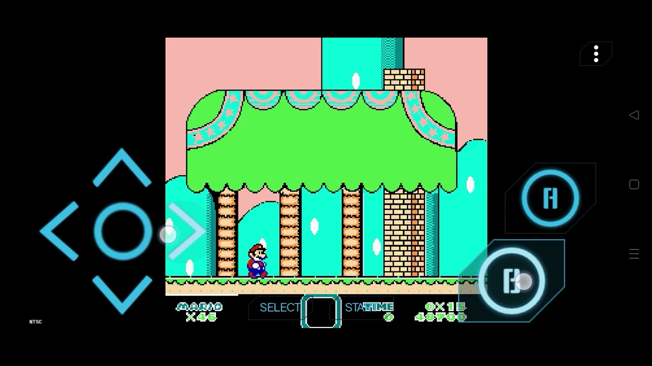 Este juego de super Mario World bootleg NES en Mario x30/x60