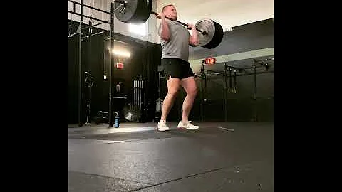115 kilo C&J. 8/20/21. 2 months back from year off.