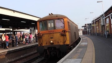 GB Railfrieght Class 73 (73107) at Clapham Junction Shot with Canon EOS 200
