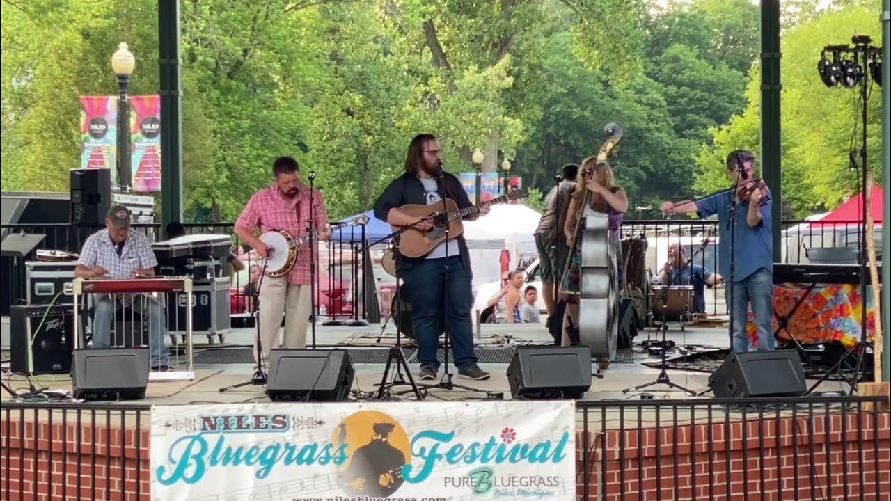 Jesse Manns Bluegrass Band at Niles Bluegrass Festival June 2023
