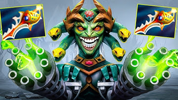 x2 Rapiers Split Shot Medusa🔥🔥No Mercy Damage Swift Blink Instant Burst Dota 2