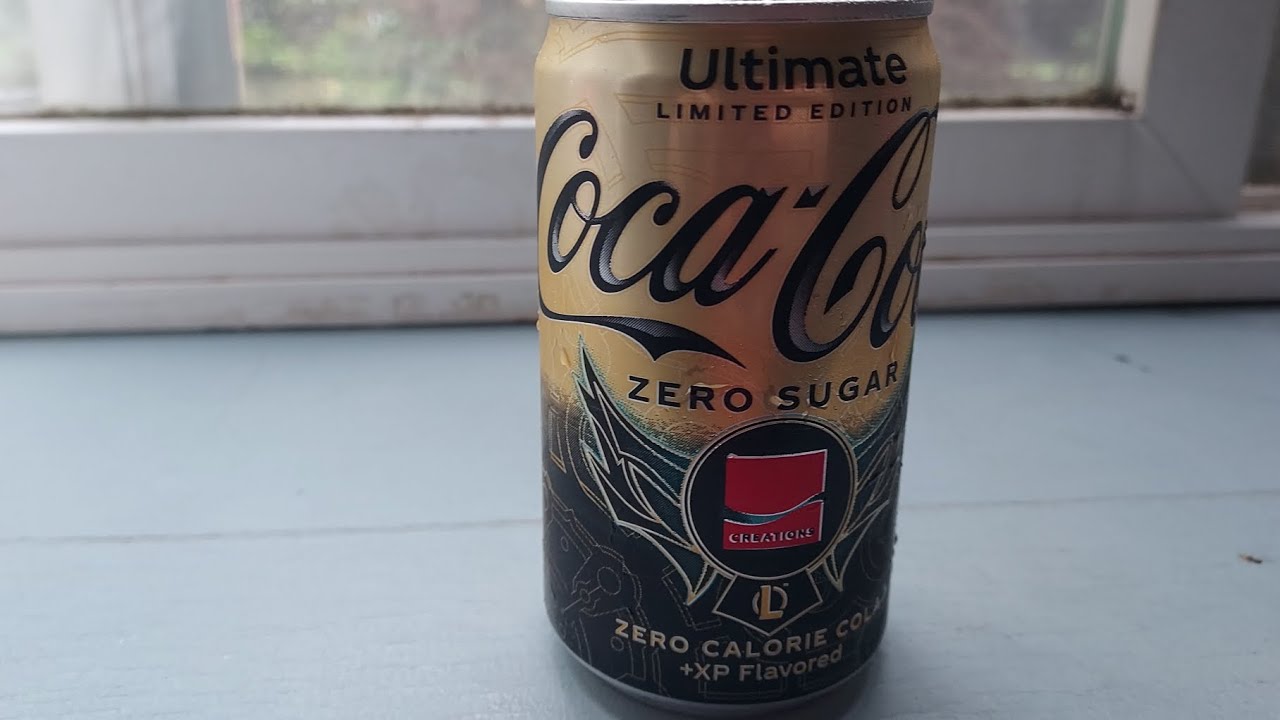 CocaCola Limited Edition Zero Sugar Ultimate in a 7.5 FL OZ Can Sip N