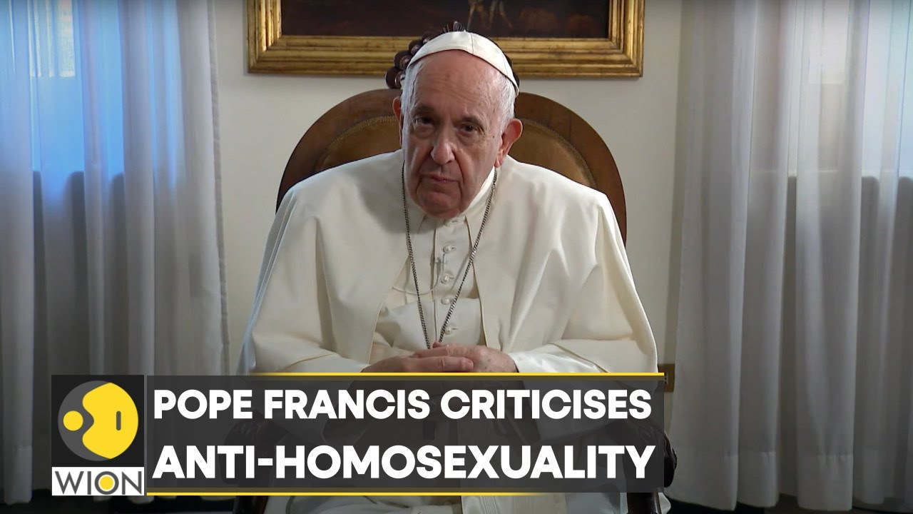 Pope Francis criticises anti-homosexuality, says ‘being homosexual is not crime’ | World News | WION