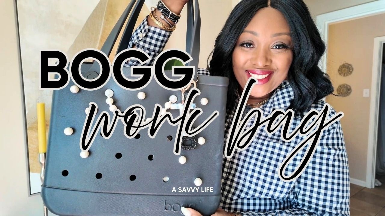 Work Bag Essentials | Bogg Bag + Casual Work Outfit
