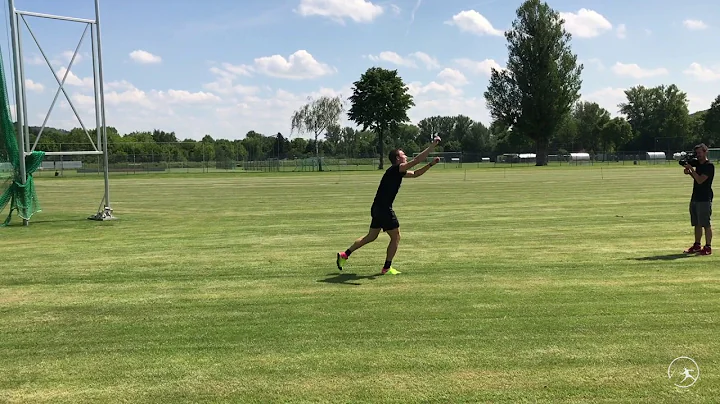 Thomas Rhler - Training throws in Jena 2017