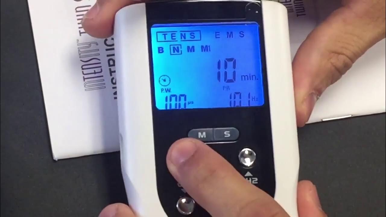 How to Use a TENS/EMS Unit 
