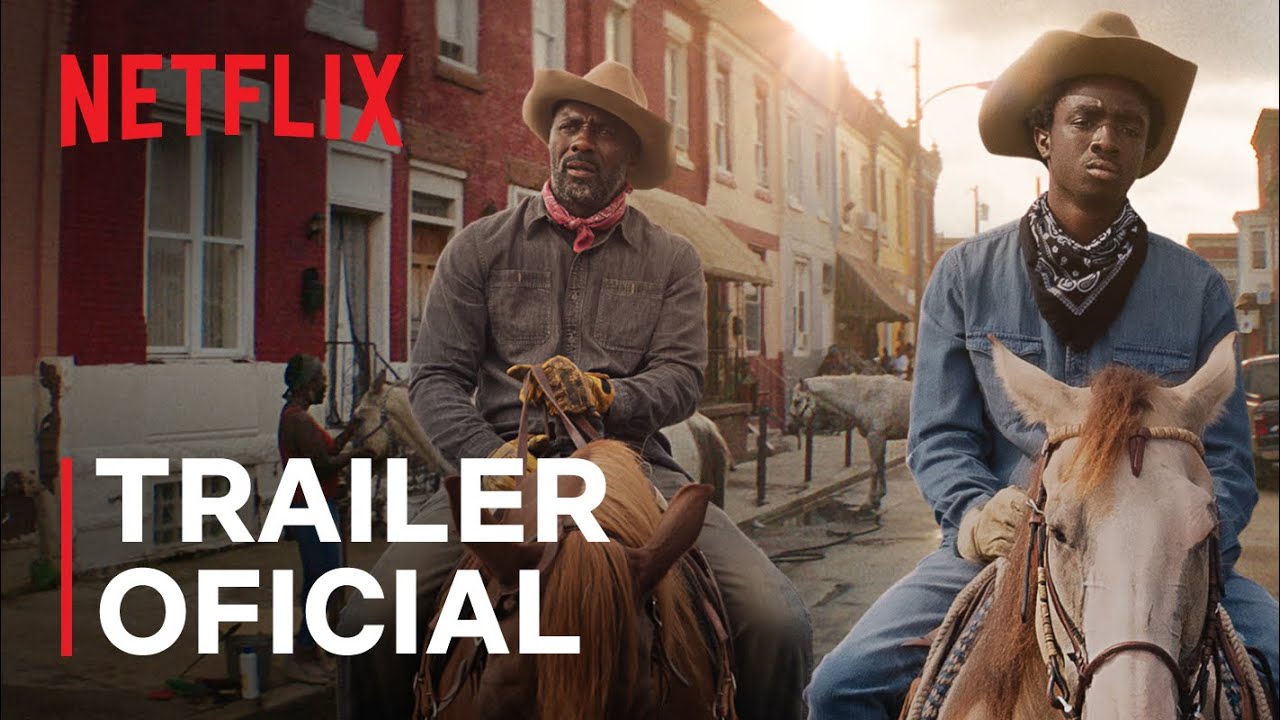 Netflix disponibiliza filme de faroeste com Idris Elba e Caleb McLaughlin -  Negrê