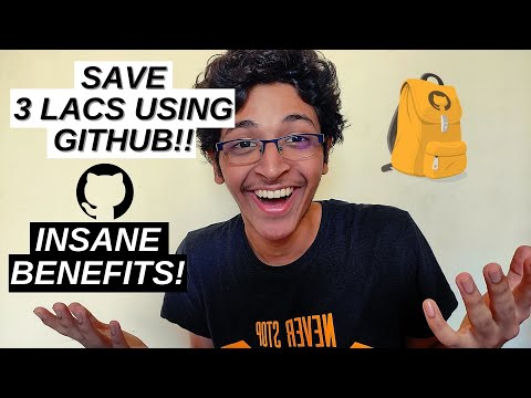 YOU CAN SAVE UPTO 3 LACS USING THIS GITHUB FEATURE🔥 | GitHub Student Pack Explained #coding