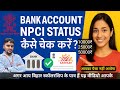 Bank Account का NPCI Status कैसे Check करें? | Step by Step Guide in Hindi