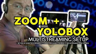 How I Multistream with Zoom and YoloBox Setup screenshot 2