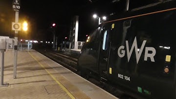 GWR Class 802 104 Departure Reading for Exeter St David