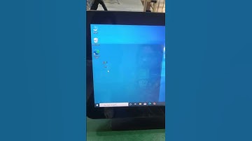 How to Adjust pos machine screen touch function?