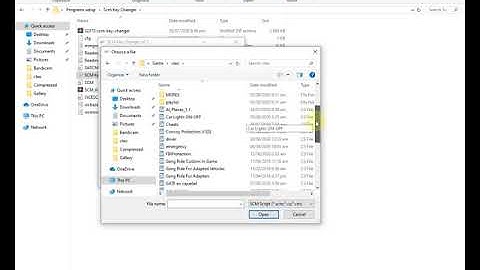 How to change any Mod key in GTA San Andreas | SCM Key Changer
