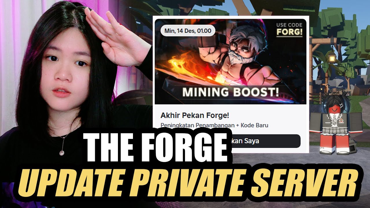 THE FORGE UPDATE AND NEW CODE FORG! ! [ROBLOX] - YouTube