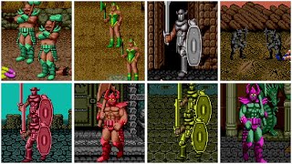 : Fight all bosses in golden axe game (SEGA ENESIS)