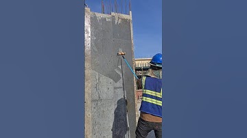 Oiling column formwork #shorts #construction #building #civilengineering