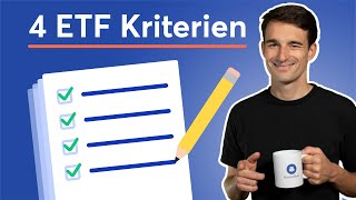 4 Wichtige Kriterien Bei Der Etf-Auswahl Etfs Verstehen Vergleichen Passiv Investieren