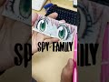スパイファミリーの冷えピタ社長に丁寧に（描いて）投げたwww #spyxfamily