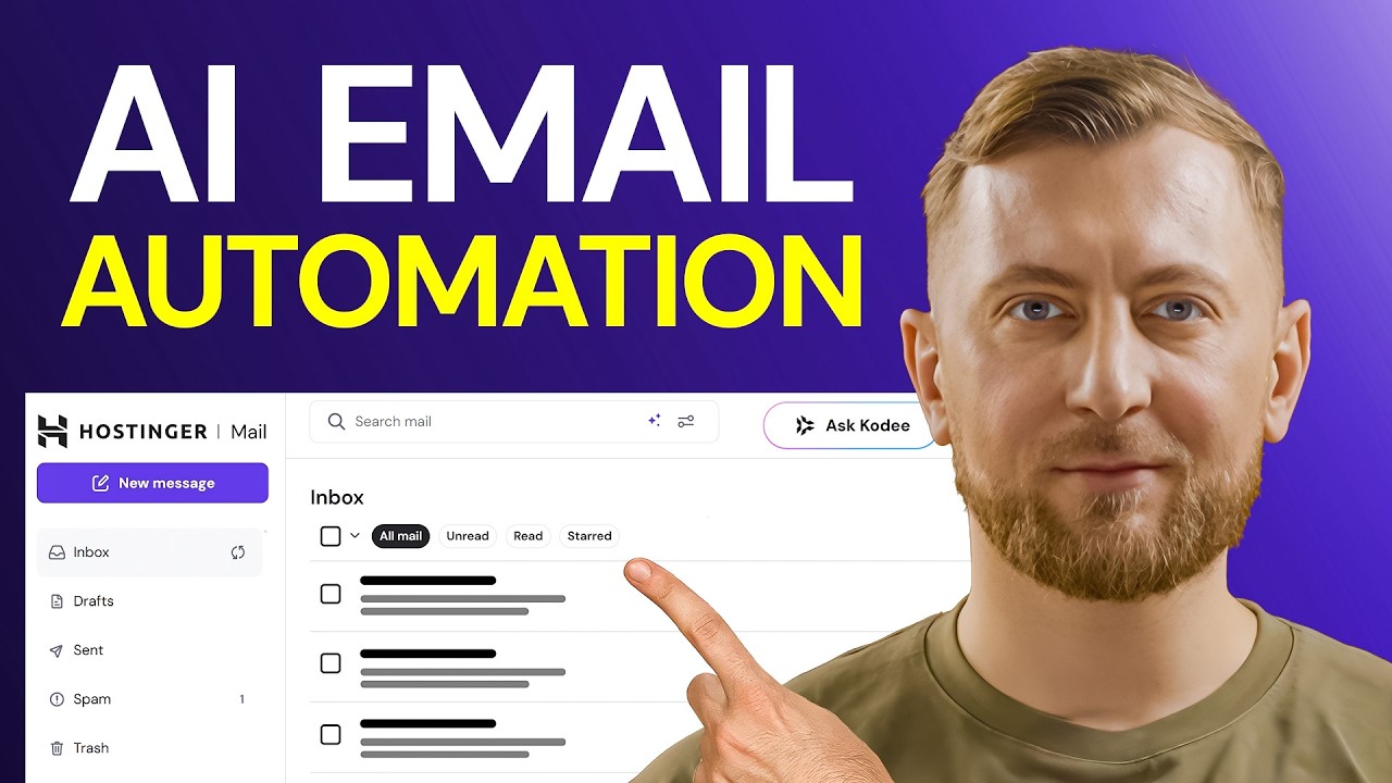 Stop Wasting Hours on Email – Hostinger Mail’s Al Assistant Does It All
