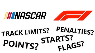 50 Differences Between NASCAR and F1