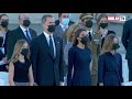 El responsable gesto de Leonor con su padre en el tributo a las víctimas del Covid-19 | ¡HOLA! TV