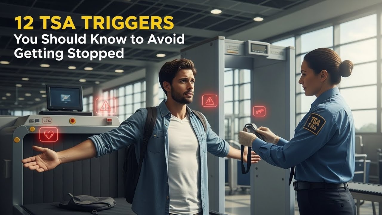 12 TSA TRIGGERS You Should Know to Avoid Getting Stopped