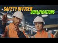 How to Become a Safety Officer🪖: Qualifications &amp; Skills Explained #hse #safetyofficer