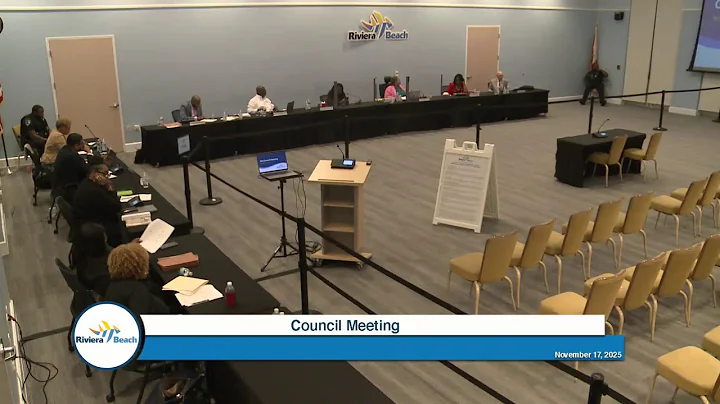 Council Meeting November 17, 2025
