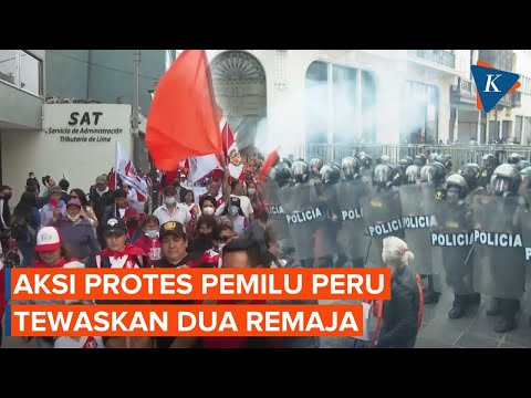 Aksi Protes Pemilu di Peru, Dua Orang Tewas