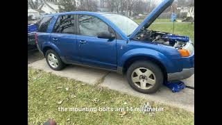 2009 Saturn vue alternator replacement 3.5 | mobile mechanic