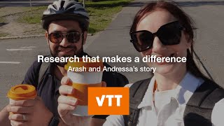 Research that makes a difference – Arash and Andressas story