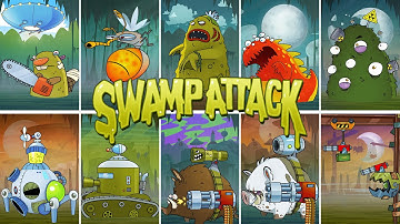 Swamp Attack ALL  BOSS #swampattack