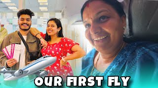 OUR FIRST FLY 😍 | TO KASHMIR