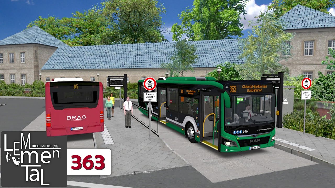 OMSI 2 Lemmental Neuenbreid V4 Mit der BGN nach Oldental Bielkirchen 🚌  | 