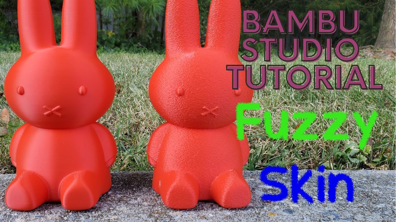 Bambu Studio Tutorial Fuzzy Skin Youtube