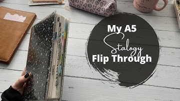 My A5 Stalogy Setup Flip Through