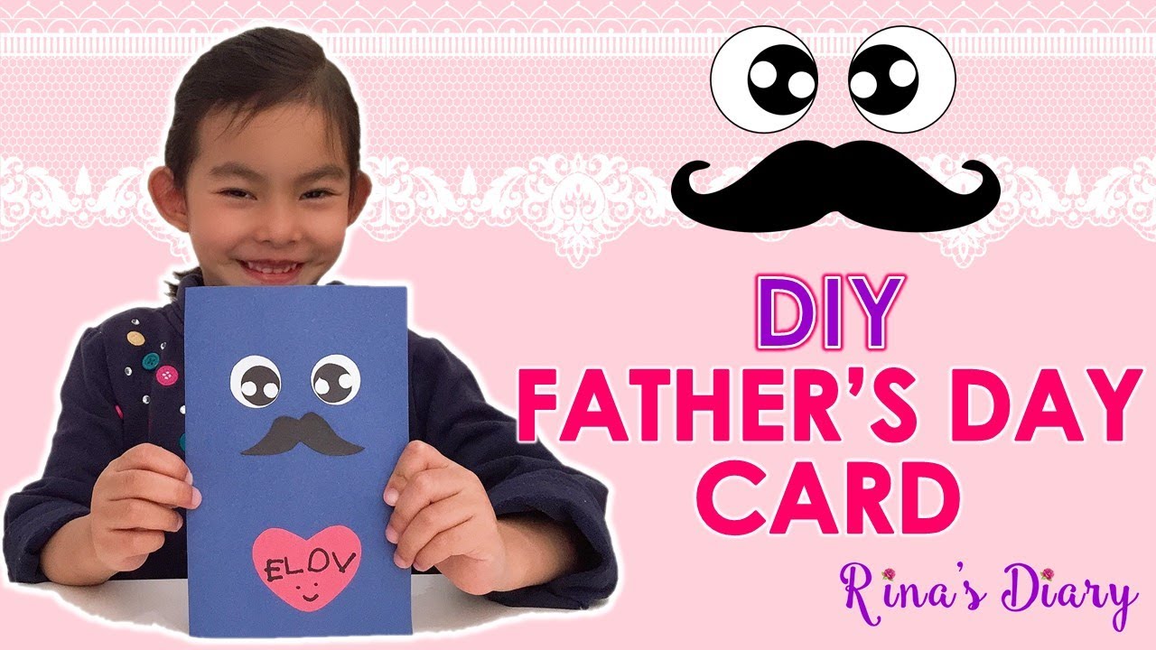 DIY 👨🏻 Father’s Day Card การ์ดวันพ่อ | Craft for Kids | Handmade | Happy Father's Day สุขสันต์วันพ่อ