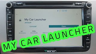 My car launcher - review, walk through / demo - Android Headunit screenshot 2