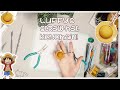 How To Make An Easy Polymer Clay Keychain | Luffy's Straw Hat From One Piece!