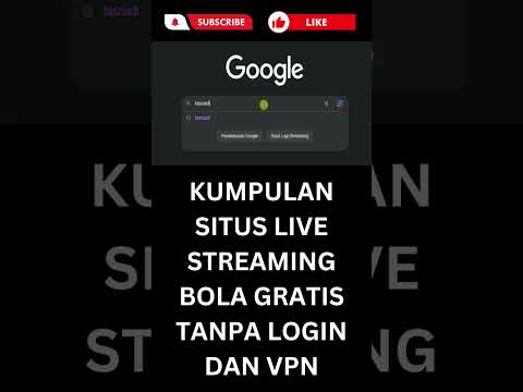 KUMPULAN SITUS LIVE STREAMING BOLA GRATIS TANPA VPN #shorts